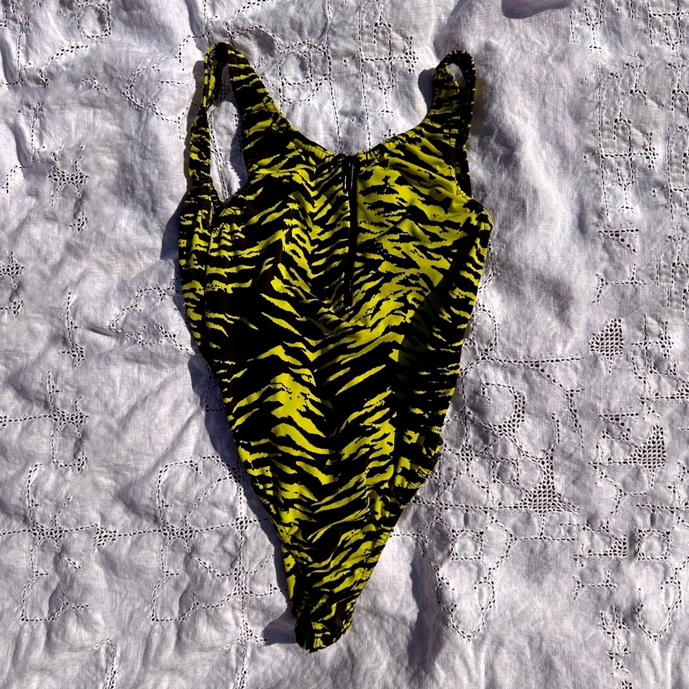 Nasty Gal Animal Print Body Suit